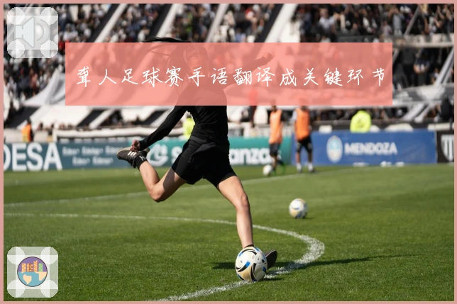 聋人足球赛手语翻译成关键环节